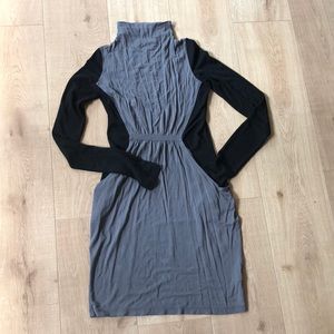 3/25$! Flattering grey dress